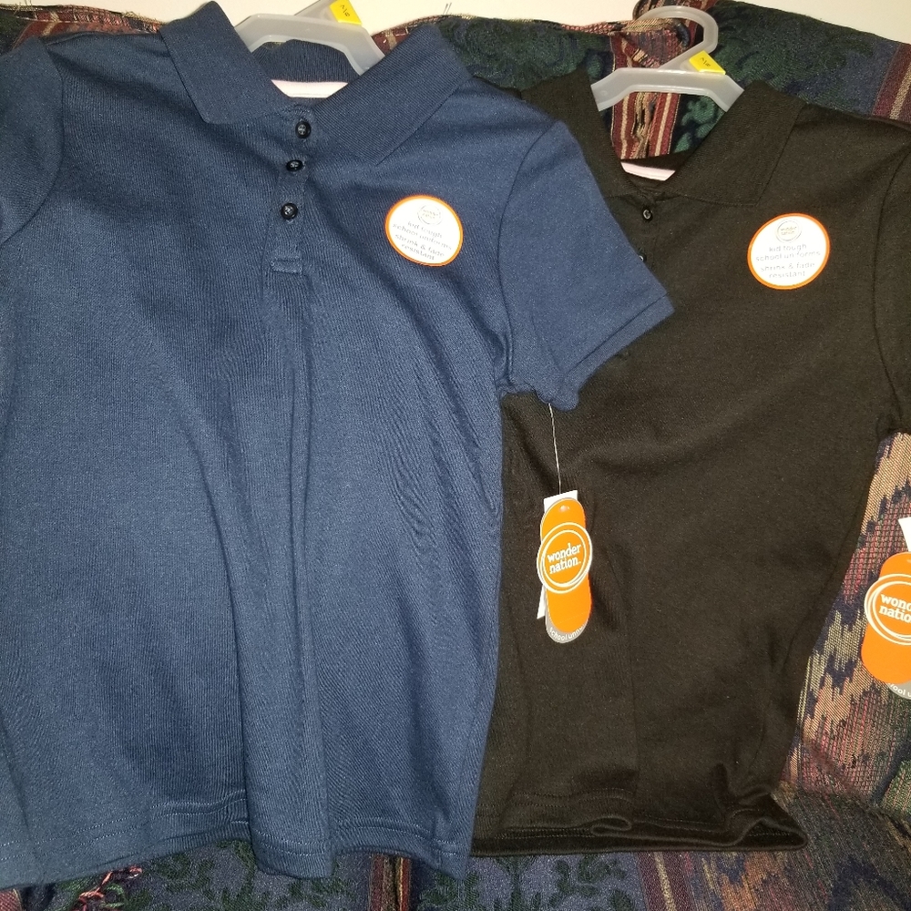 School uniform shirts